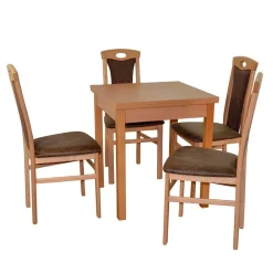 Hot 4 Personen Essgruppe Oledra Sitzgruppen|Tisch Mit Stühlen