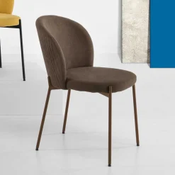 Clearance 4 Stühle in Braun Calinesta Küchenstühle|Esszimmerstühle