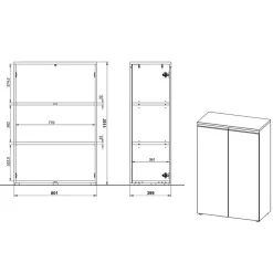 Aktenschrank Gowri*Pharao24 Best