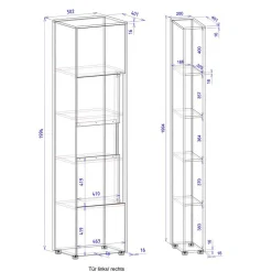 Aktenschrank Kombination Uzniana*Pharao24 Hot