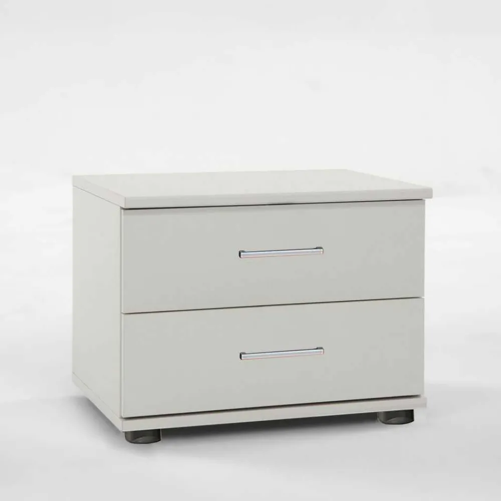 Alpinweiße Nachtkommode Nanylea*Pharao24 Hot