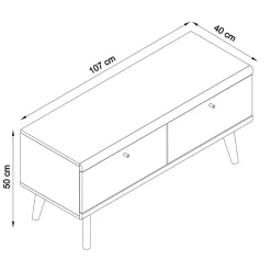 New Anbauwand Levanca Massivholz Wohnwände