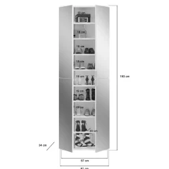Ankleidezimmer Schrankwand Ridonner Garderobensets
