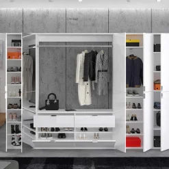 Ankleidezimmer Schrankwand Ridonner Garderobensets