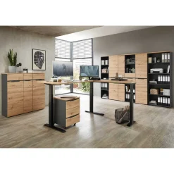 Online Arbeitszimmermöbel 9teilig Esdravos Büromöbel Sets