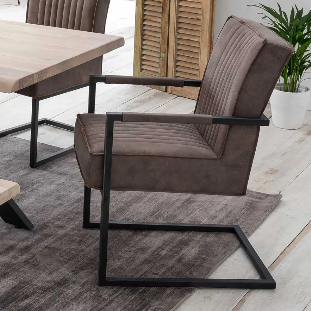 New Armlehnen Freischwinger Dreaming Polsterstühle|Armlehnstühle