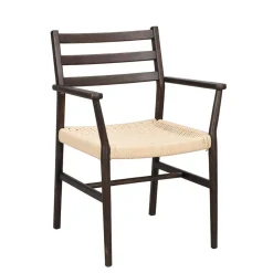 Clearance Armlehnenstuhl Filouras Massivholz Stühle