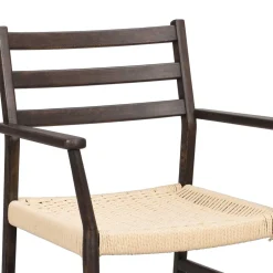 Clearance Armlehnenstuhl Filouras Massivholz Stühle