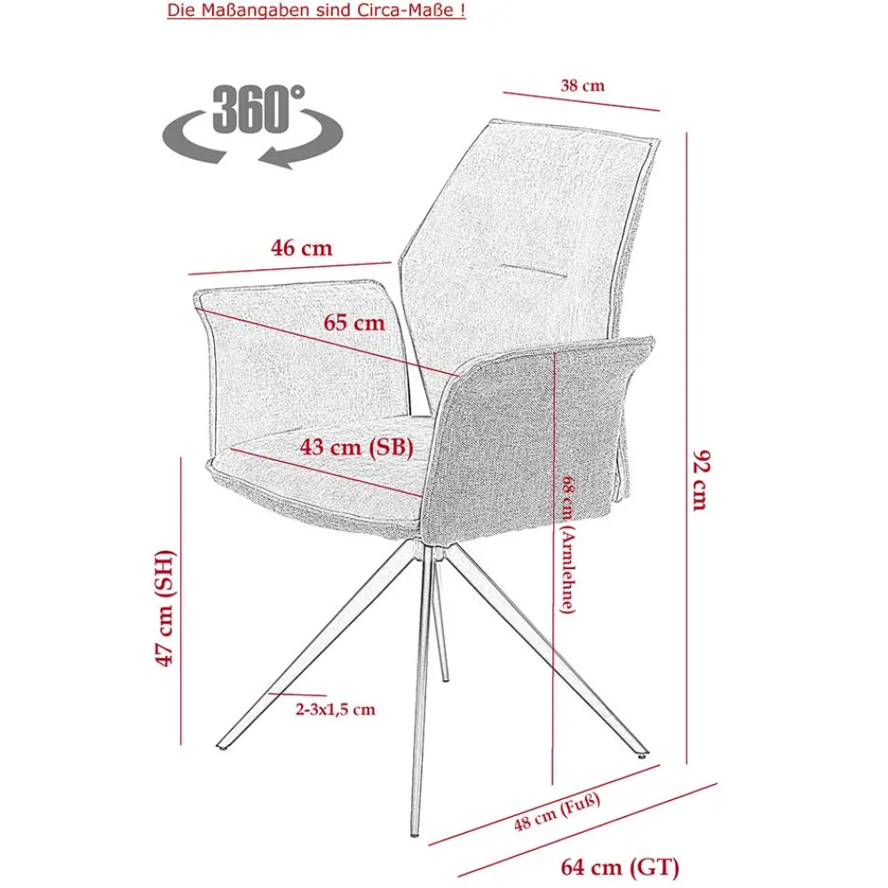 Armlehner Montreneva Armlehnstühle