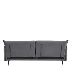 Best Ausklappbares Sofa Samt Calexia 3 Sitzer Sofa|Schlafsofas