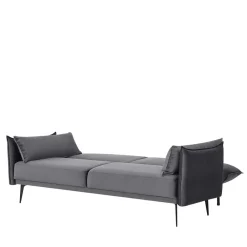 Best Ausklappbares Sofa Samt Calexia 3 Sitzer Sofa|Schlafsofas
