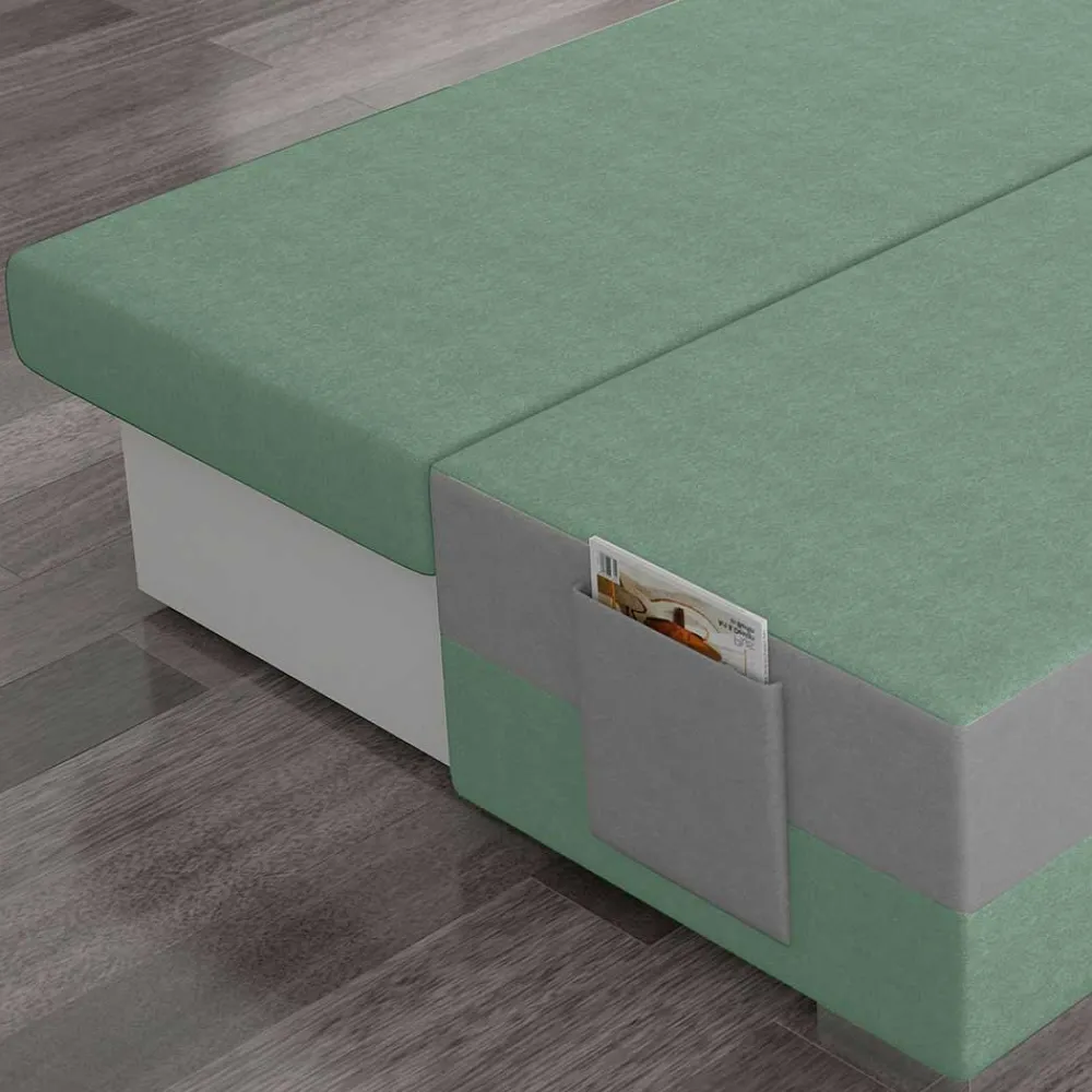 Clearance Ausziehsofa Emina 2 Sitzer Sofa|Schlafsofas