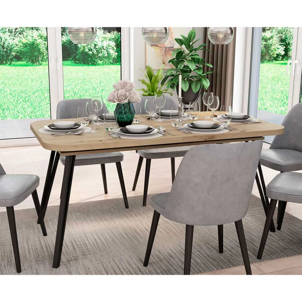 Clearance Ausziehtisch Ailuno Küchentisch|Ausziehtische