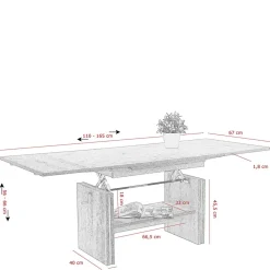 Sale Ausziehtisch Blouno Ausziehtische