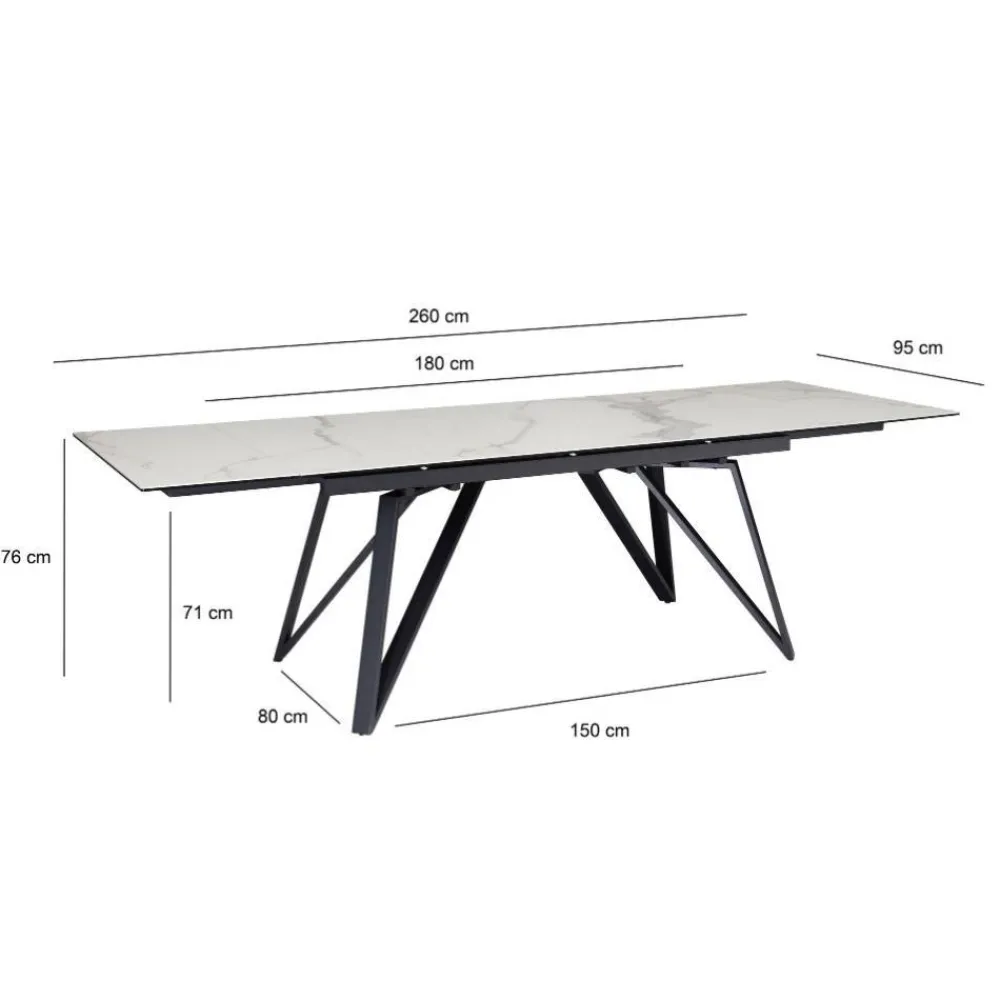 Discount Ausziehtisch Racussa Ausziehtische