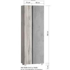 Bad Hochschrank Lactona*Pharao24 New