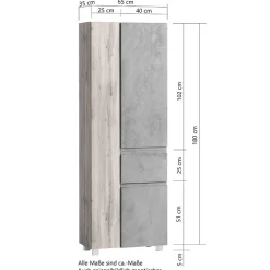 Sale Bad Hochschrank Tagma Bad Hochschränke|Badezimmerschränke