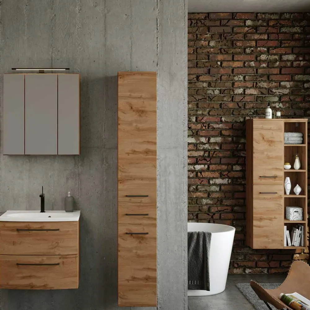 Best Bad Midischrank Longos Bad Hochschränke