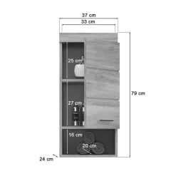 Best Bad Oberschrank Lucianna Bad Hängeschränke