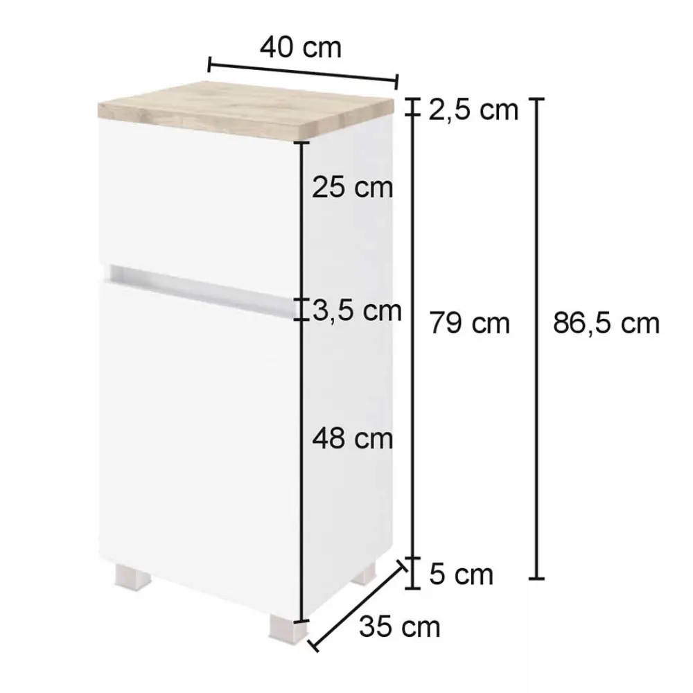 New Bad Unterschrank Laliano Bad Unterschränke|Badezimmerschränke