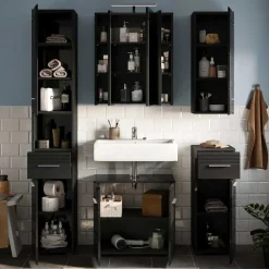 New Badezimmer Einrichtung Reggio Badmöbel Sets