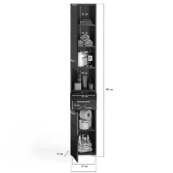 Badezimmer Hochschrank Reggio*Pharao24 New