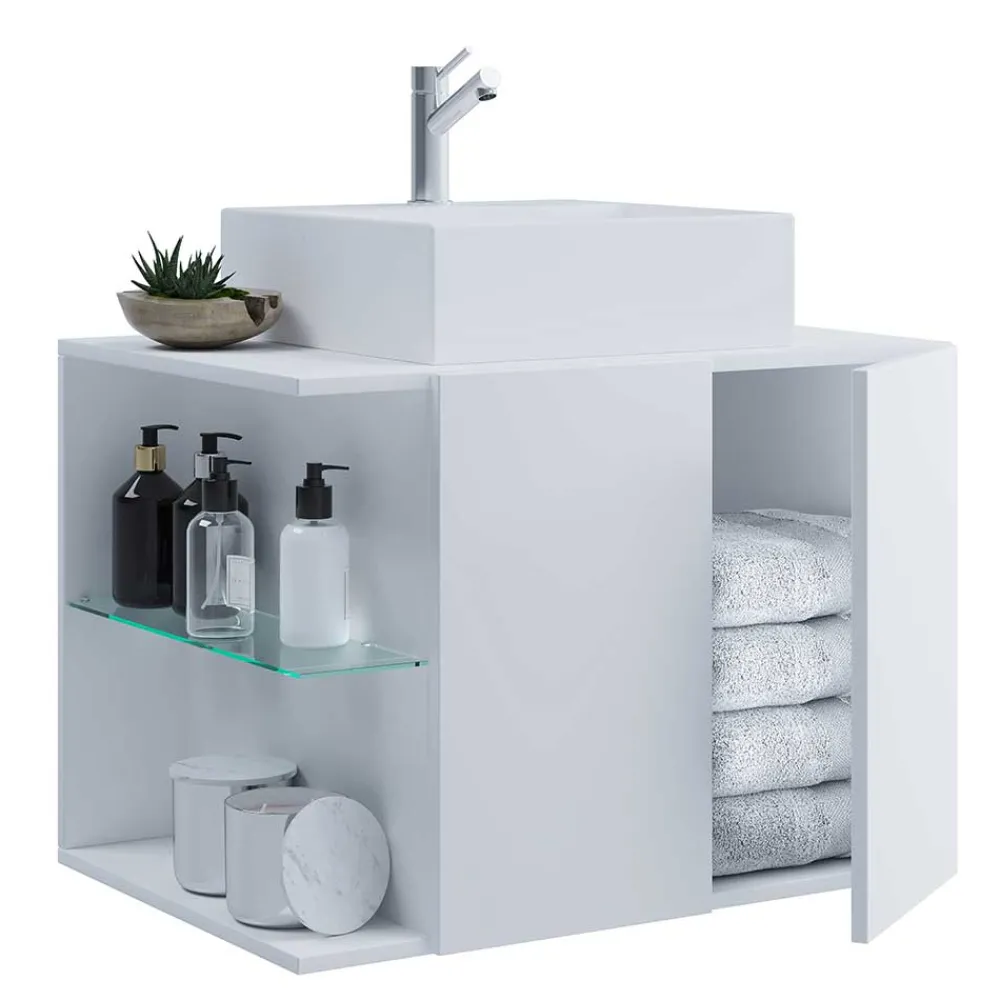 Clearance Badezimmer Schrank weiß Pseidoca Waschbeckenunterschränke|Bad Unterschränke