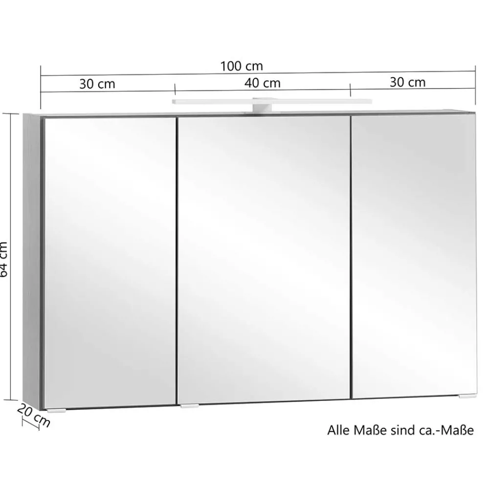 Badezimmer Spiegelschrank Kropenia*Pharao24 Online