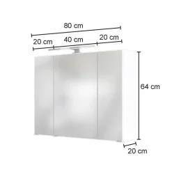 Badezimmer Spiegelschrank Vimmos*Pharao24 Outlet