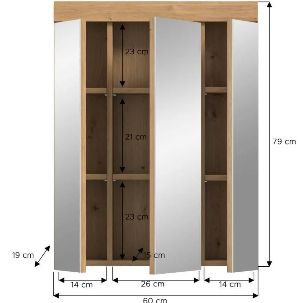 Badezimmer Spiegelschrank Martinez*Pharao24 Online