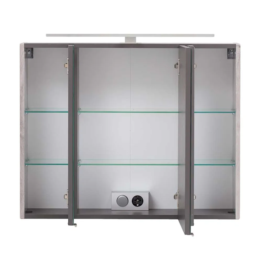 Badezimmer Spiegelschrank Isdrina*Pharao24 Online