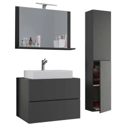 Badezimmermöbel Set hängend Kanmura Badmöbel Sets