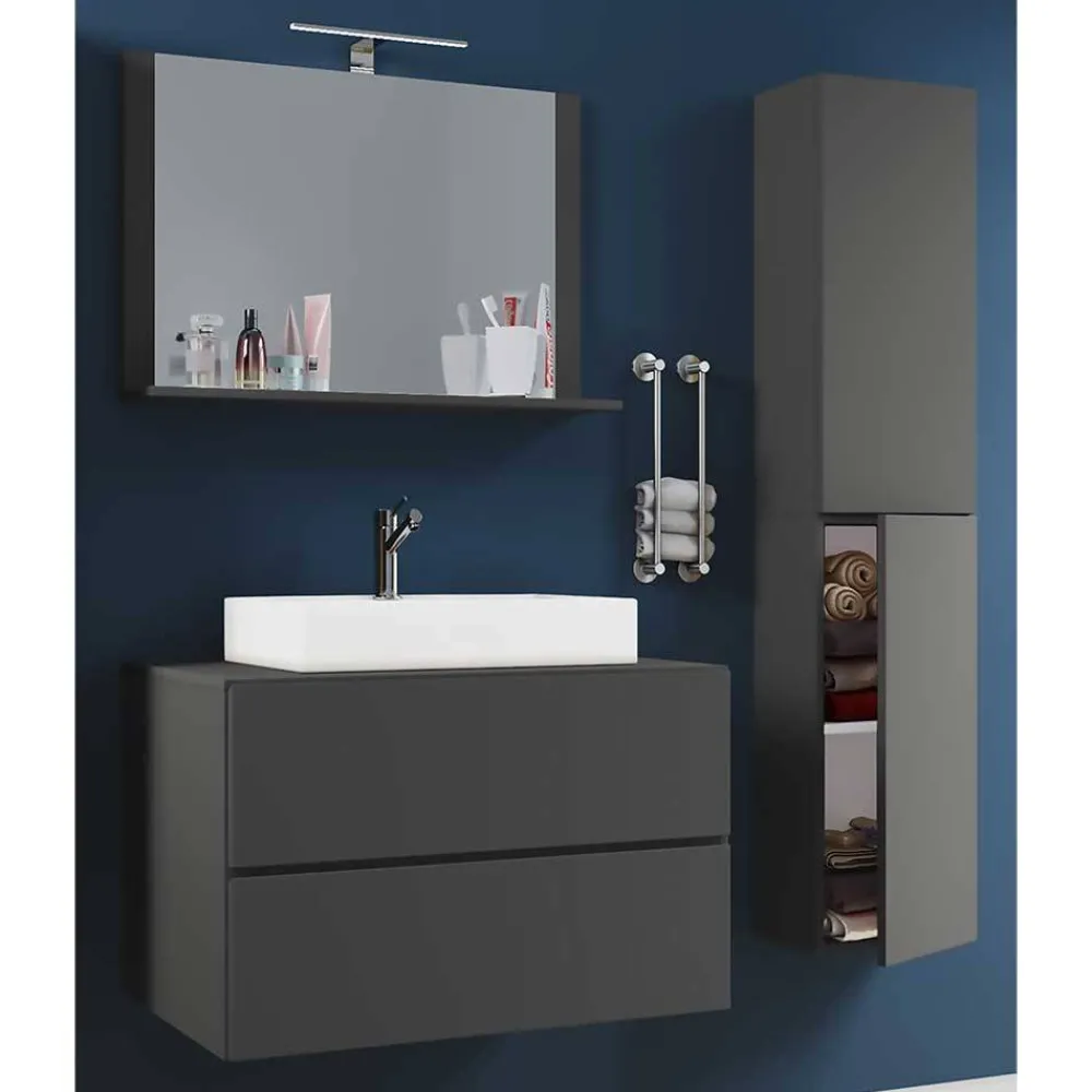 Badezimmermöbel Set hängend Kanmura Badmöbel Sets