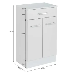 Badezimmermöbel Set Mosiana*Pharao24 New