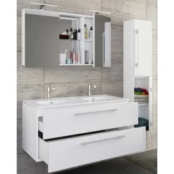 Best Badezimmermöbelset weiß Dango Badmöbel Sets