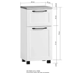 New Badezimmerschränkchen Matss Bad Unterschränke