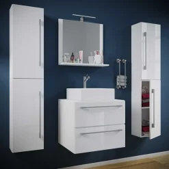 Badezimmerset weiß Selami*Pharao24 Best