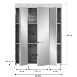 Badezimmerspiegelschrank Kwesina Spiegelschränke
