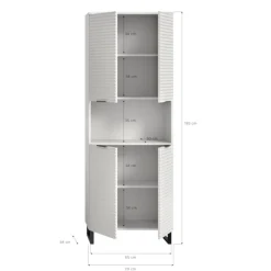 Outlet Badhochschrank Sismail Bad Hochschränke