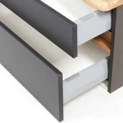 New Badmöbel mit 2 Becken Pegruan Badmöbel Sets