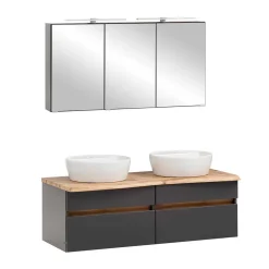 New Badmöbel mit 2 Becken Pegruan Badmöbel Sets