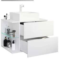 Online Badmöbel mit Becken Pseidoca Badmöbel Sets