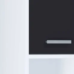 Badmöbel schwarz weiß Panales*Pharao24