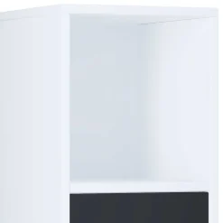 Badmöbel schwarz weiß Panales*Pharao24