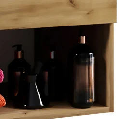 Clearance Badmöbel Set Holzoptik Cudalo Badmöbel Sets