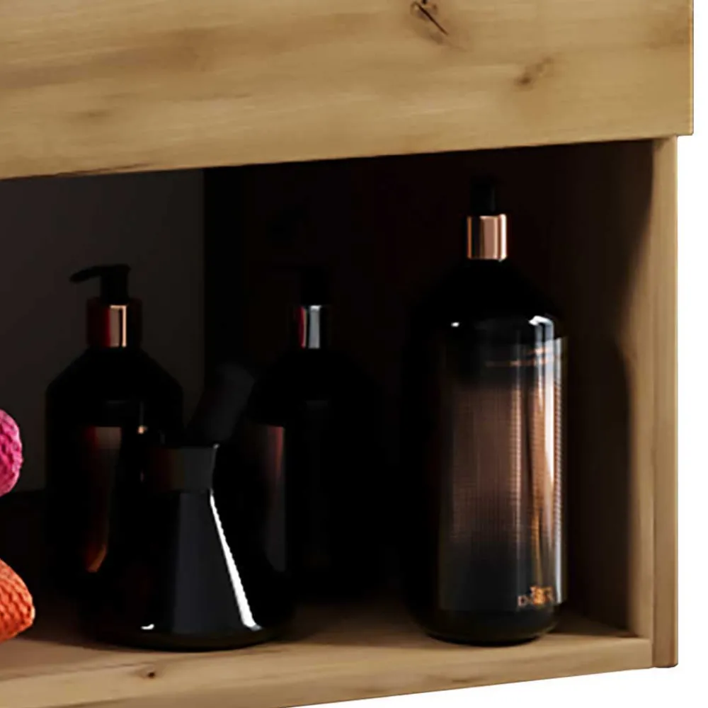 Clearance Badmöbel Set Holzoptik Cudalo Badmöbel Sets