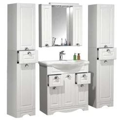 Badmöbel Set Landhausstil Exmadura*Pharao24 Outlet