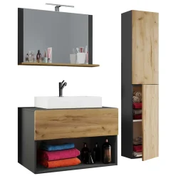 Badmöbel Set mit Keramikbecken Socotta*Pharao24 Sale