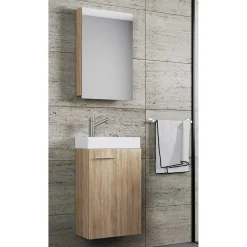 Best Badmöbel Set schmal Osmin Badmöbel Sets