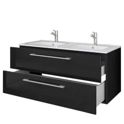 Best Badmöbel Set schwarz Cardos Badmöbel Sets